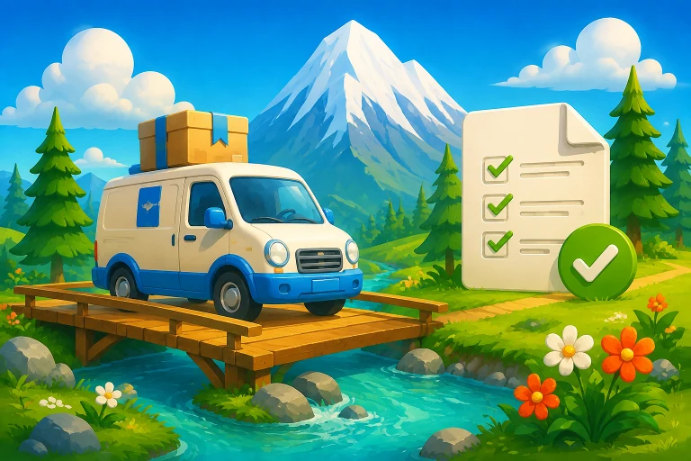 Create a delivery note
