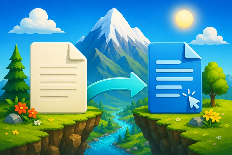 Convert PDF → Word