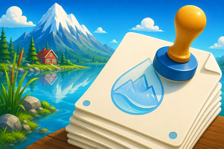 Add watermarks/page numbers to PDF